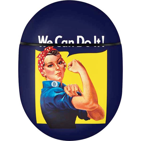 Rosie The Riveter Vintage War Poster Google Pixel Buds Skin
